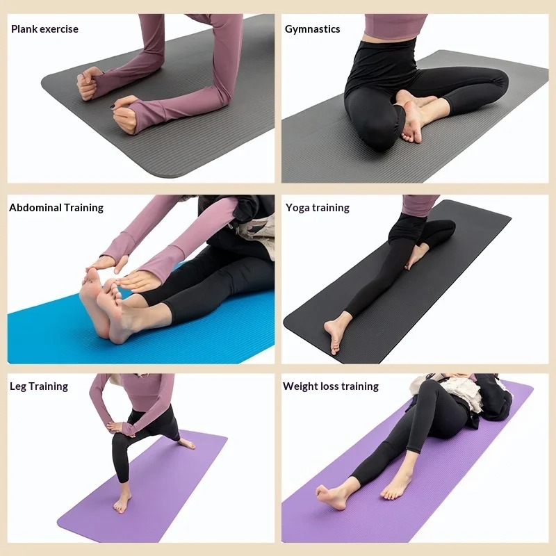 Home Gym Yoga Mat - Extra Thick Non Slip Yoga Mat