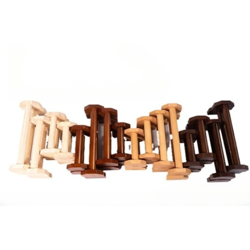 Home Gym Body Solid - `Solid Wood Russian‑Style Push Up Stands