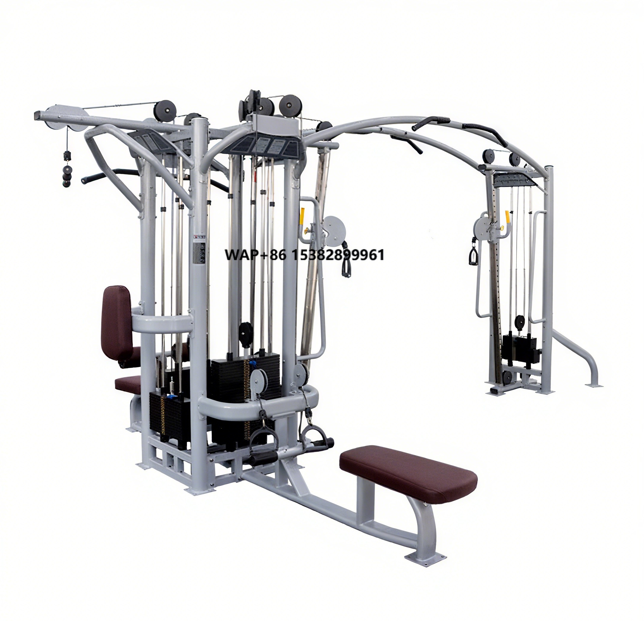Vertical Leg Press - Multi-Functional 5-Station Comprehensive Fitness Trainer |