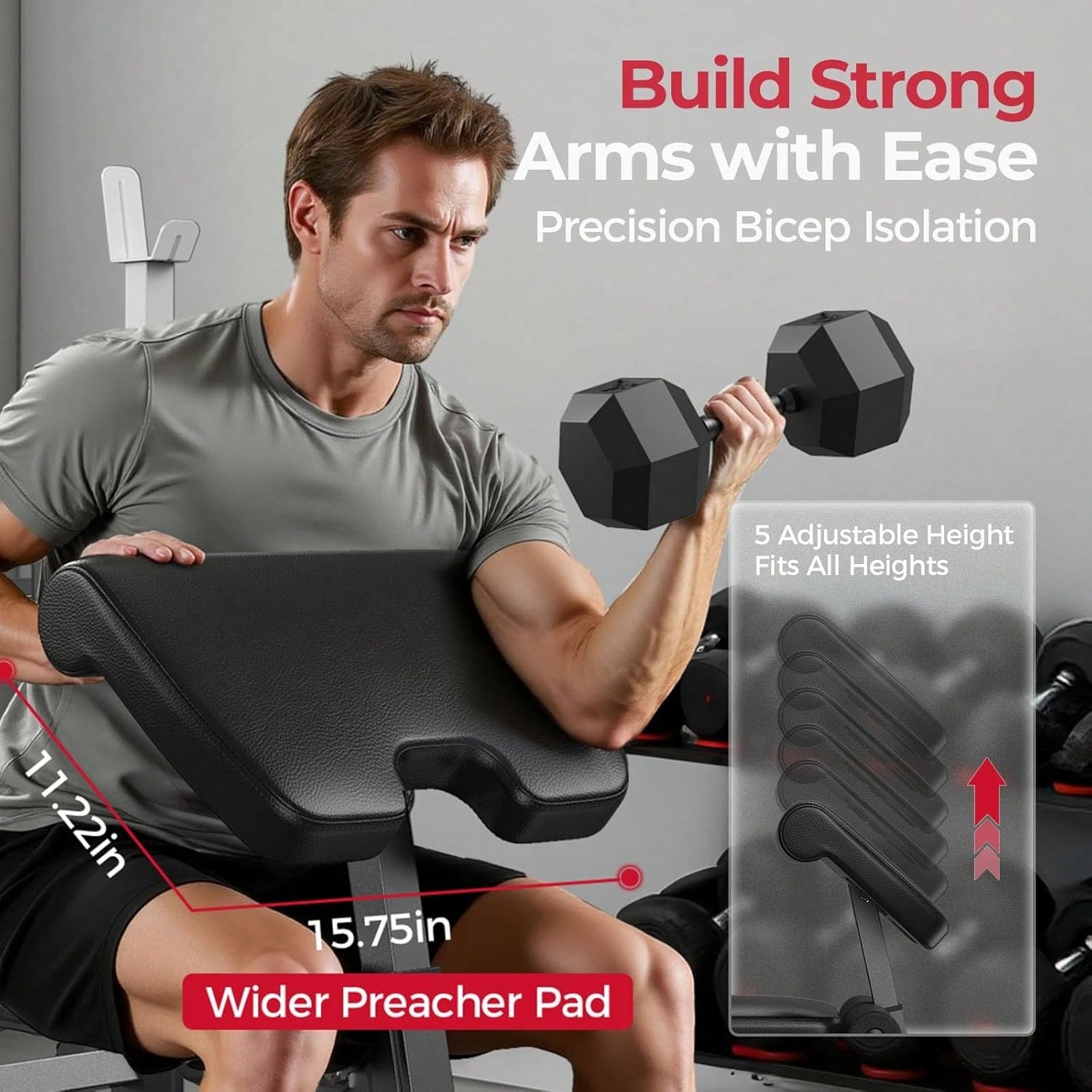 FLYBIRD Adjustable Weight Benc - Home Gym Leg Extension 评论和价格