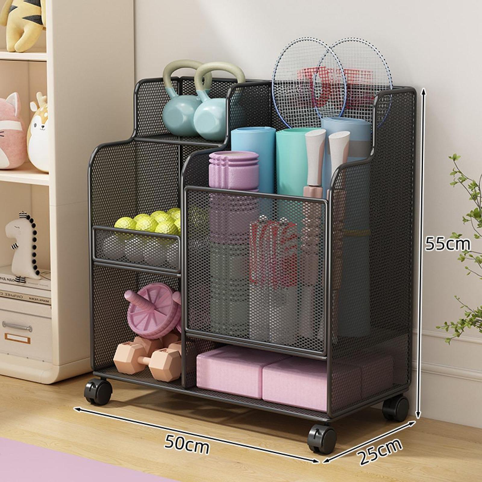 Sports Equipment Storage Rack  - Home Gym Yoga Mat 评论和价格