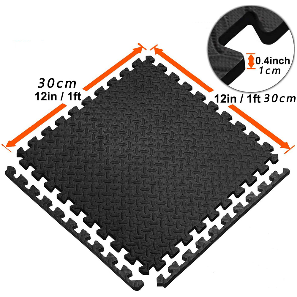 Puzzle Fitness Mat EVA Interlo - Home Gym Yoga Mat 评论和价格