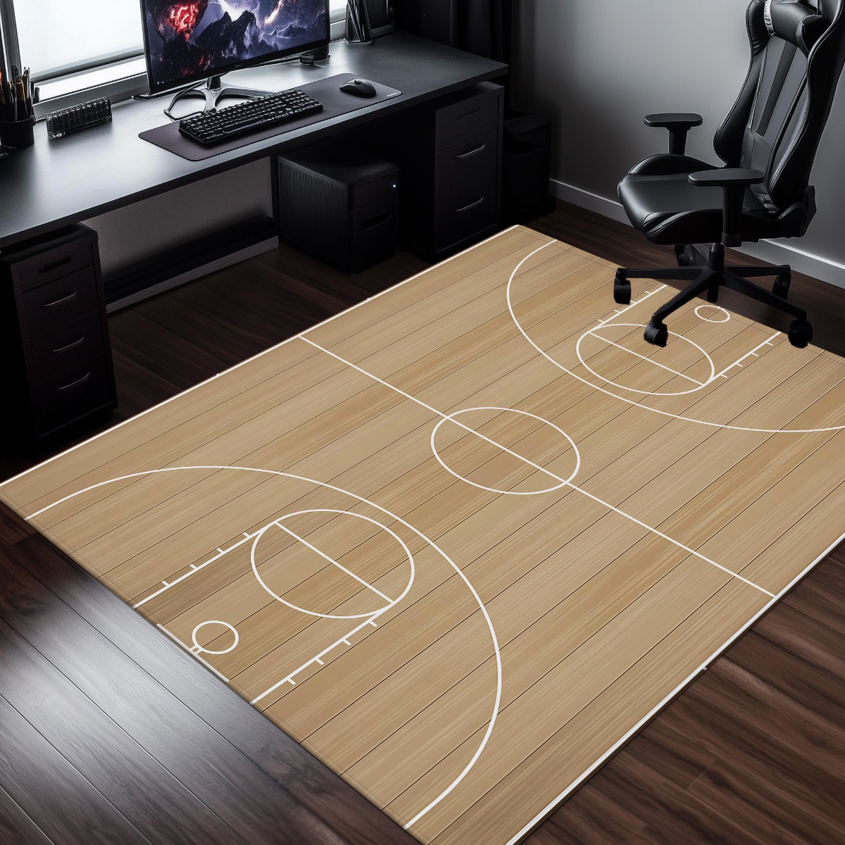Basketball court design plush  - Home Gym And Basketball Court 评论和价格