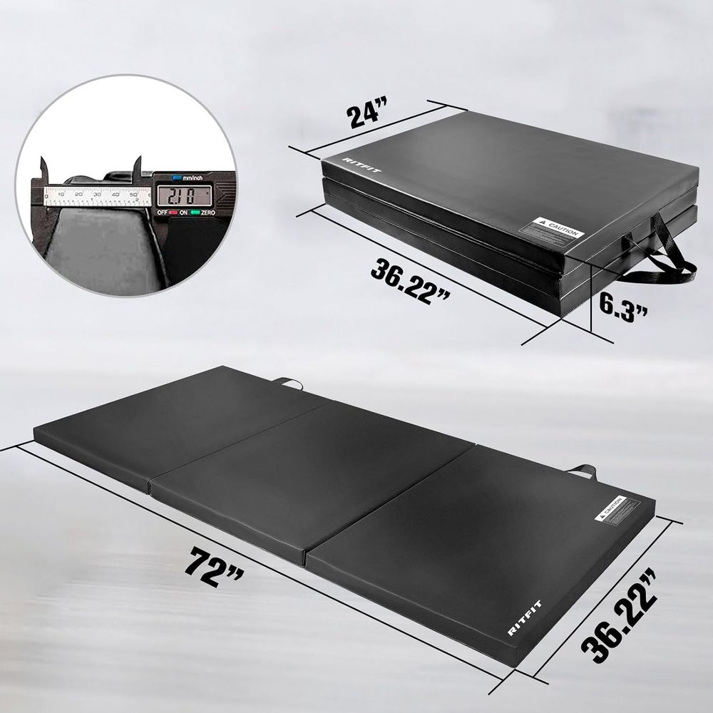 Enhanced 2 Thick Gymnastics Ma - Home Gym Yoga Mat 评论和价格