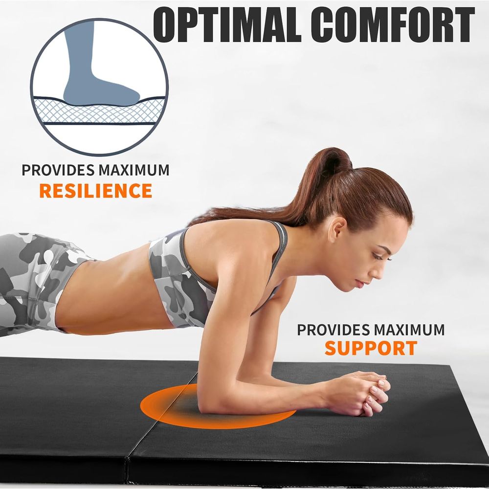 Enhanced 2 Thick Gymnastics Ma - Home Gym Yoga Mat 评论和价格