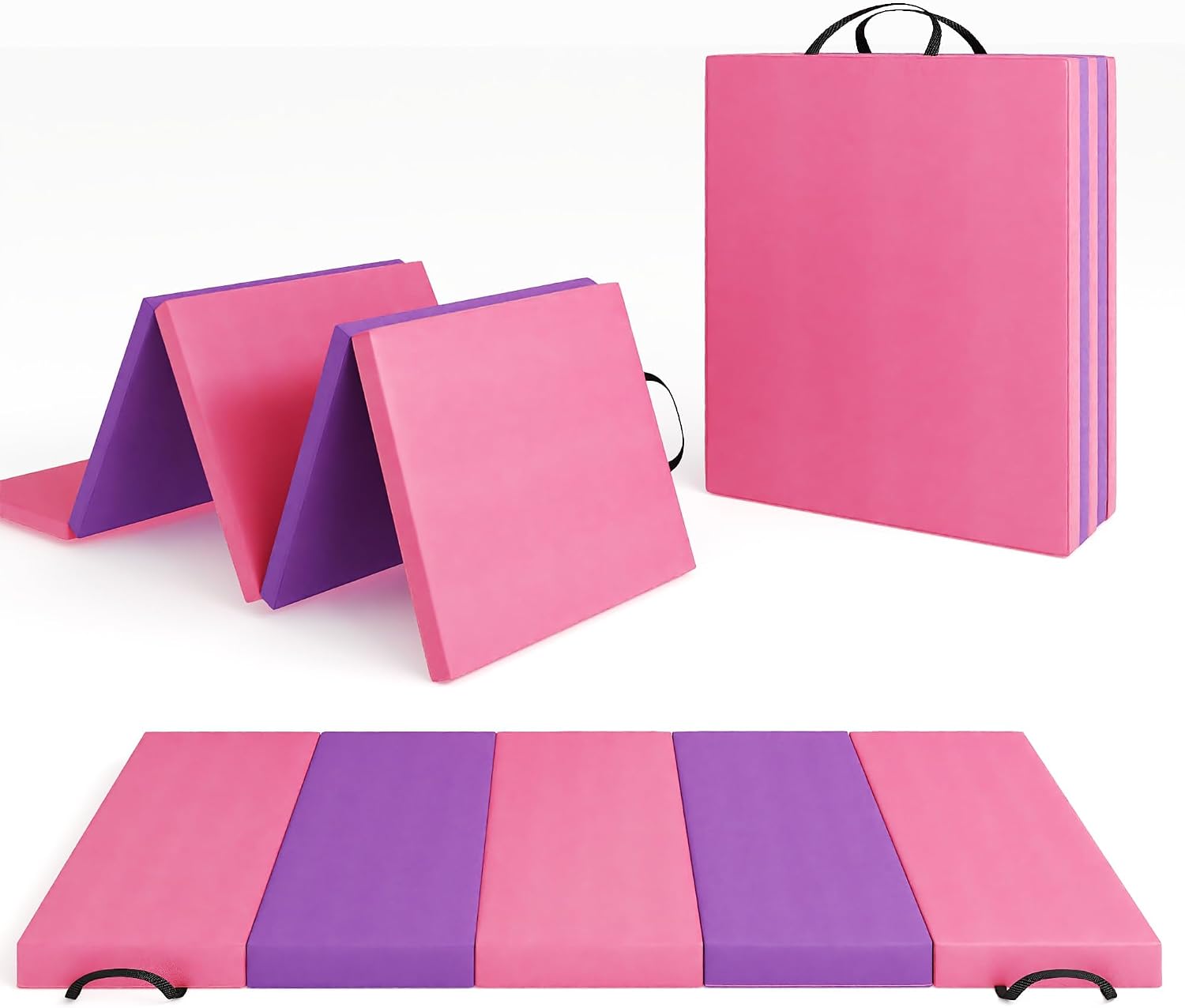 Foldable Yoga Mat Gymnastics M - Home Gym Yoga Mat 评论和价格