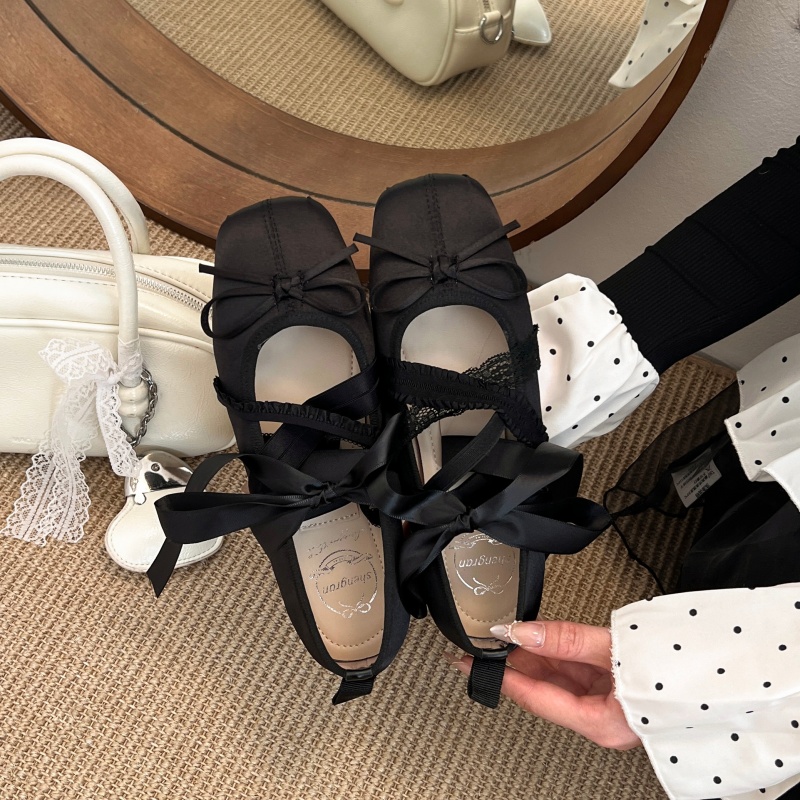 New Spring Comfortable Lace-up - Ankle Strap Attachment 评论和价格