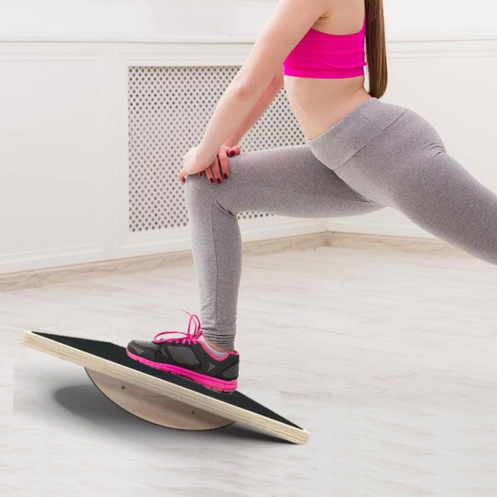 Solid Wood Wobble Board Home G - Home Gym Body Solid 评论和价格