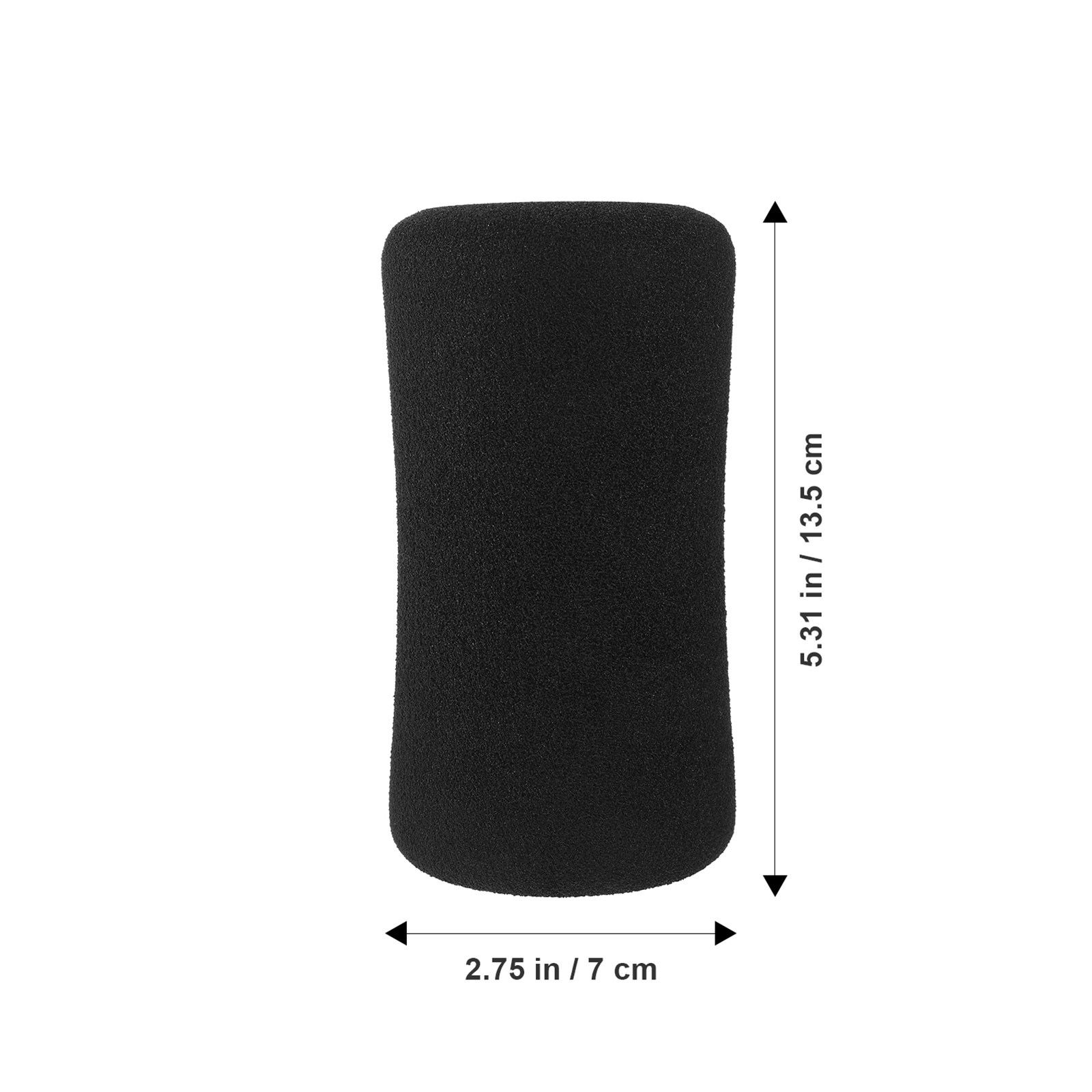 16Pcs Black Foam Foot Pads Rol - Foam Roller High Density 评论和价格