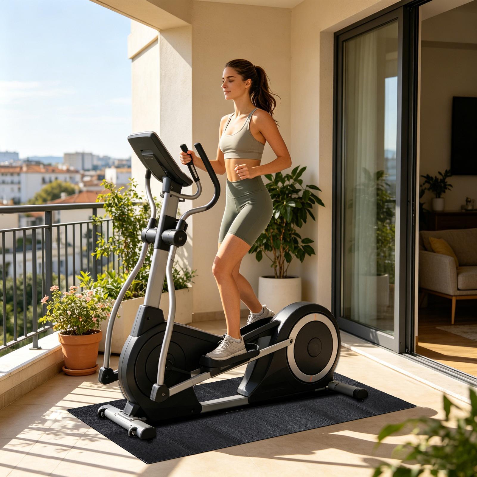 Treadmill Pad Heavy Duty Water - Home Gym Yoga Mat 评论和价格