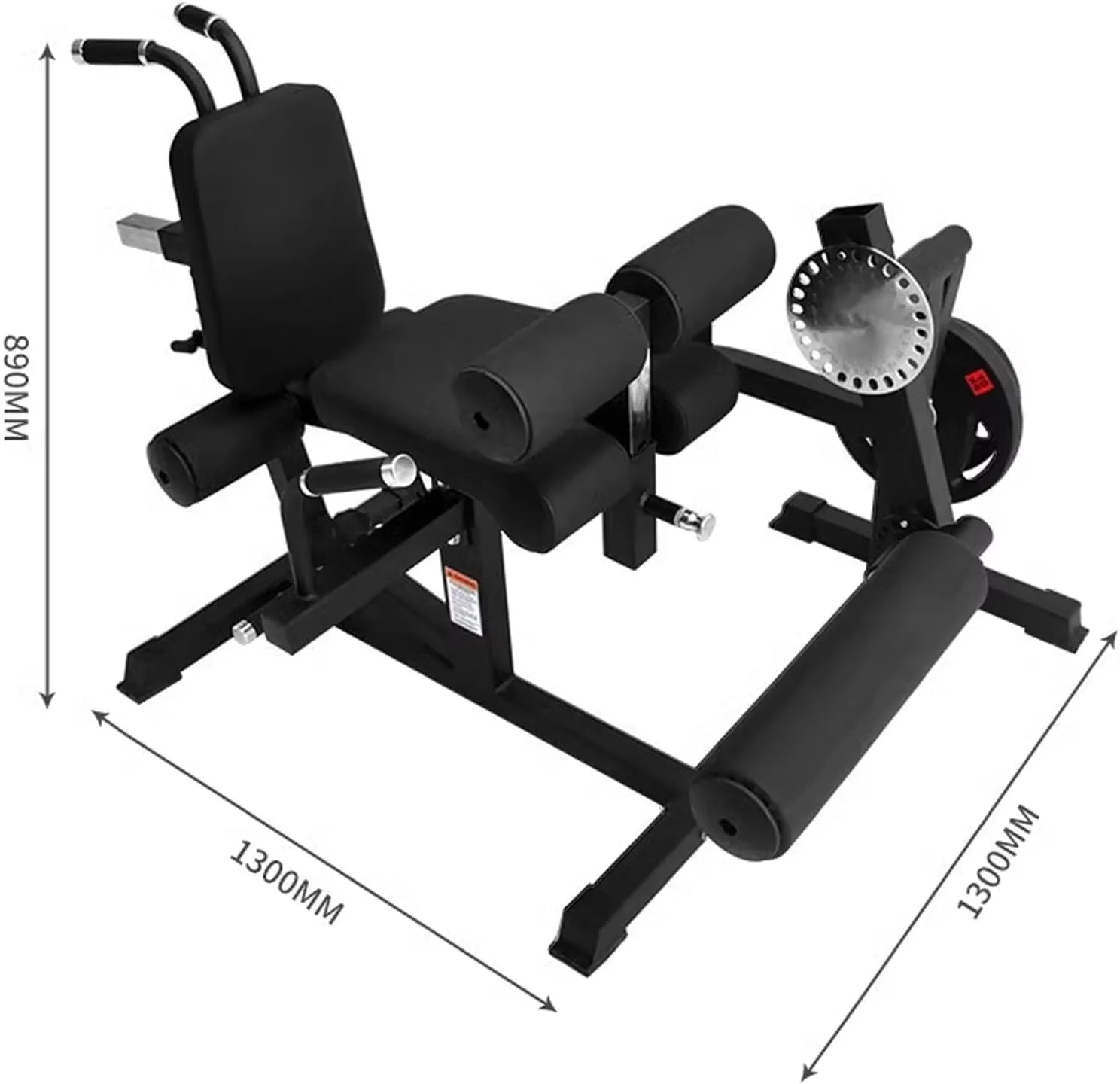 Plate Loaded Adjustable Leg Wo - Home Gym Leg Extension 评论和价格