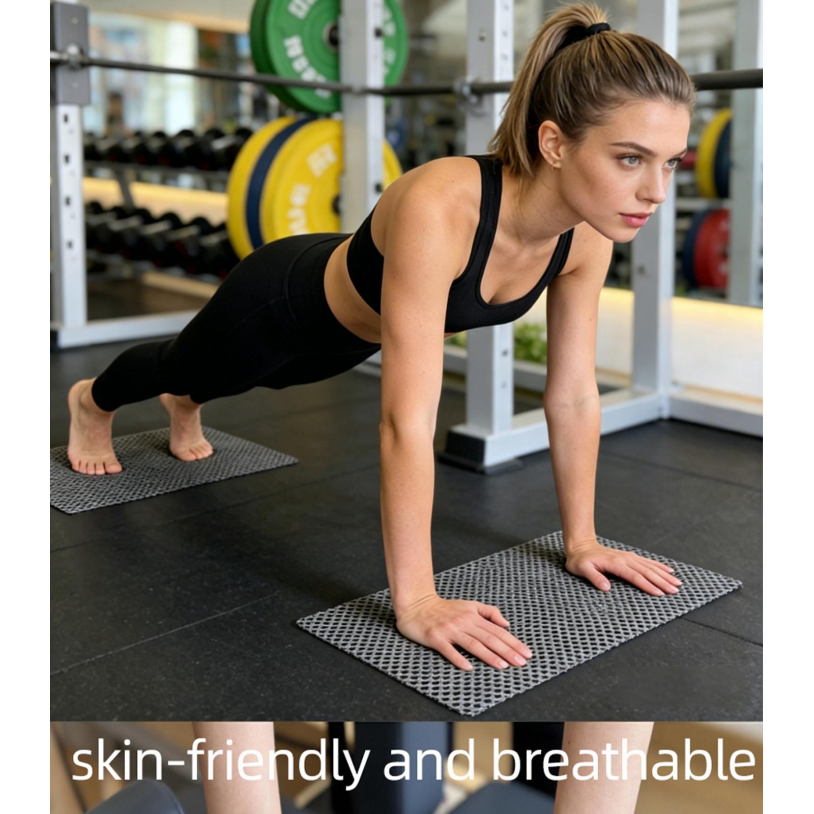 2Pcs/Set Pilates Nonslip Mat S - Home Gym Yoga Mat 评论和价格