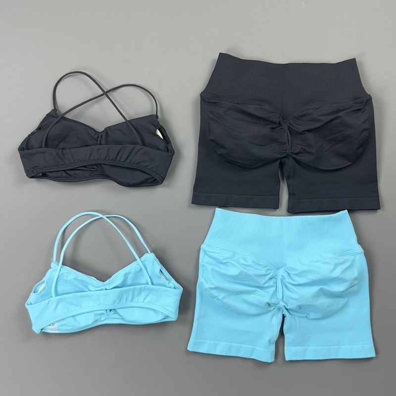 2 Pieces Sports Set Women Thin - Home Gym Pilates 评论和价格