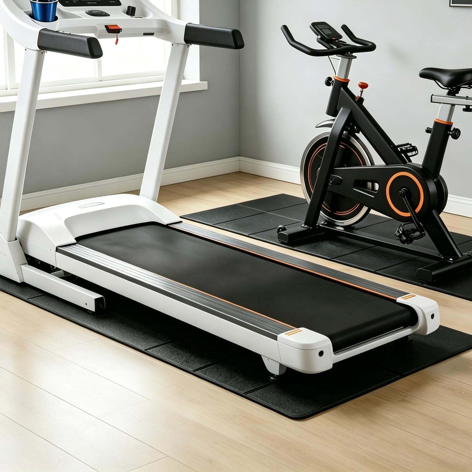 Under Treadmill Mat Heavy Duty - Home Gym Yoga Mat 评论和价格